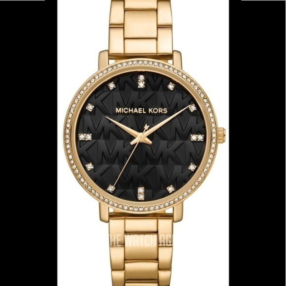 Michael Kors  Black / Gold toned steel 39 mm